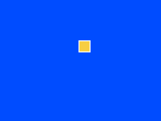 A simple moving object on screen